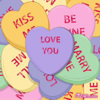 hearts valentines. Valentine Heart Candy